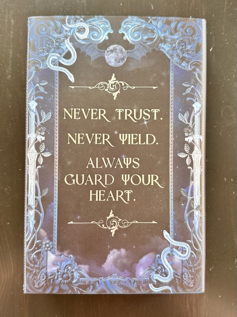 OwlCrate Special Edition of the Crowns of Nyaxia series by Carissa Broadbent - Picture 2 of 16